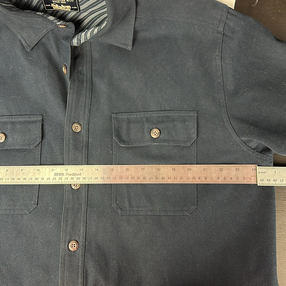 Levi’s Button Down Lining Shirt Jacket Size M - image 8